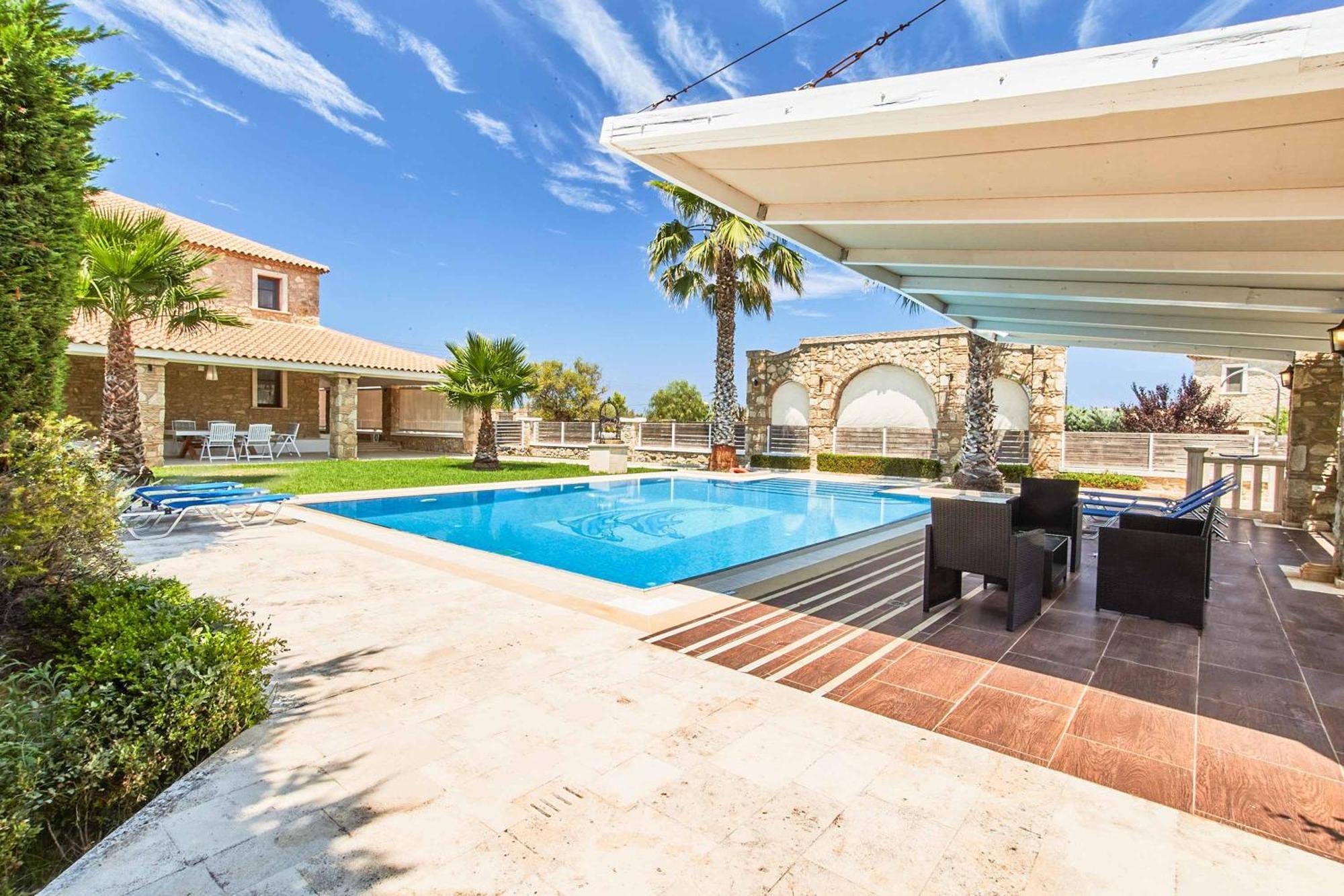 Villa St Dennis Makris Gialos  Exterior photo