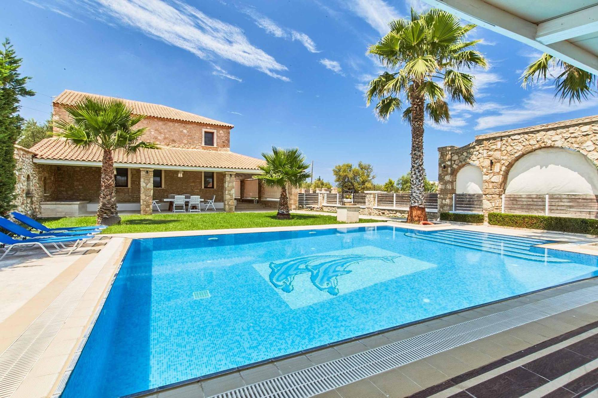 Villa St Dennis Makris Gialos  Exterior photo