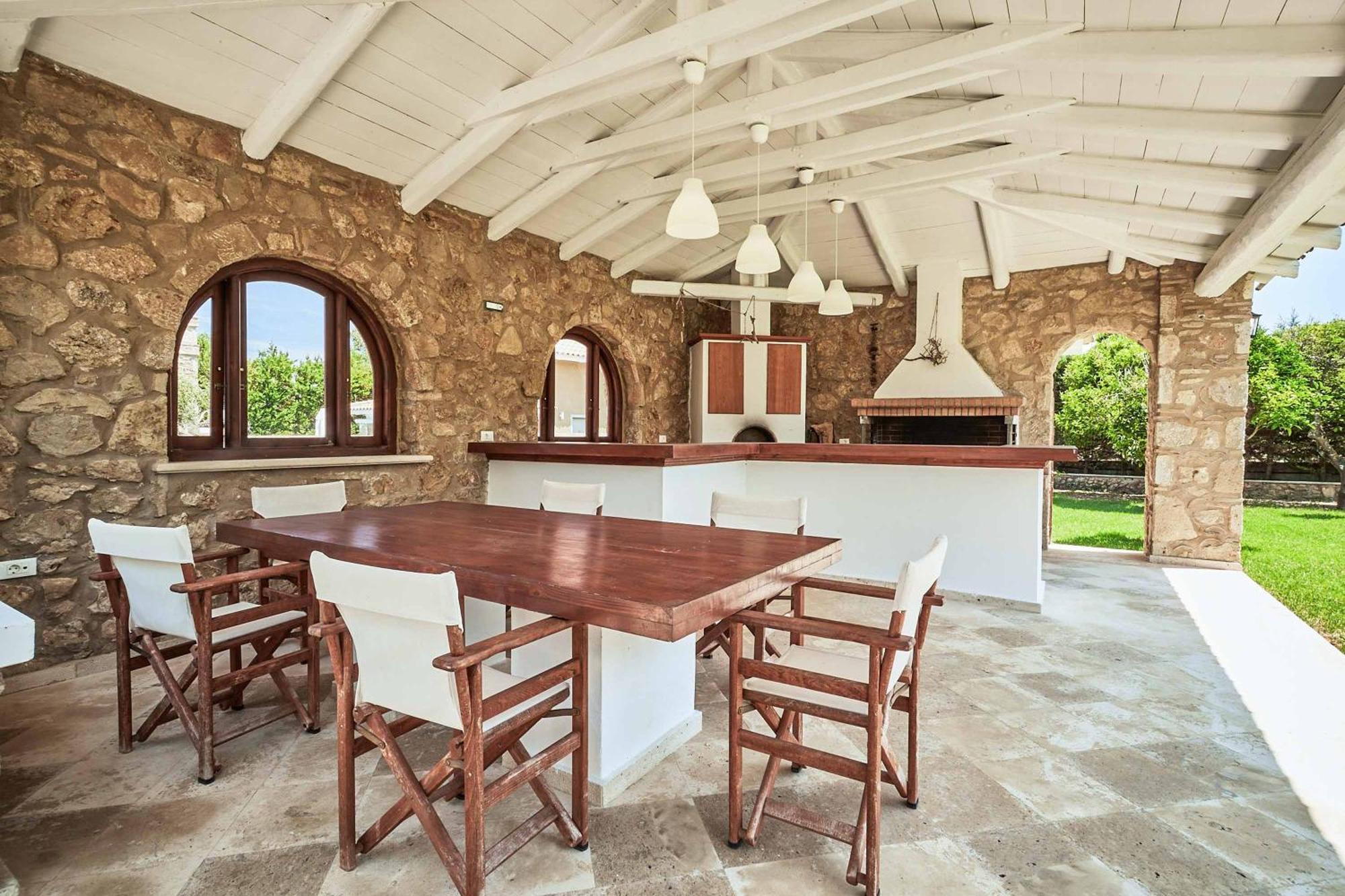 Villa St Dennis Makris Gialos  Exterior photo