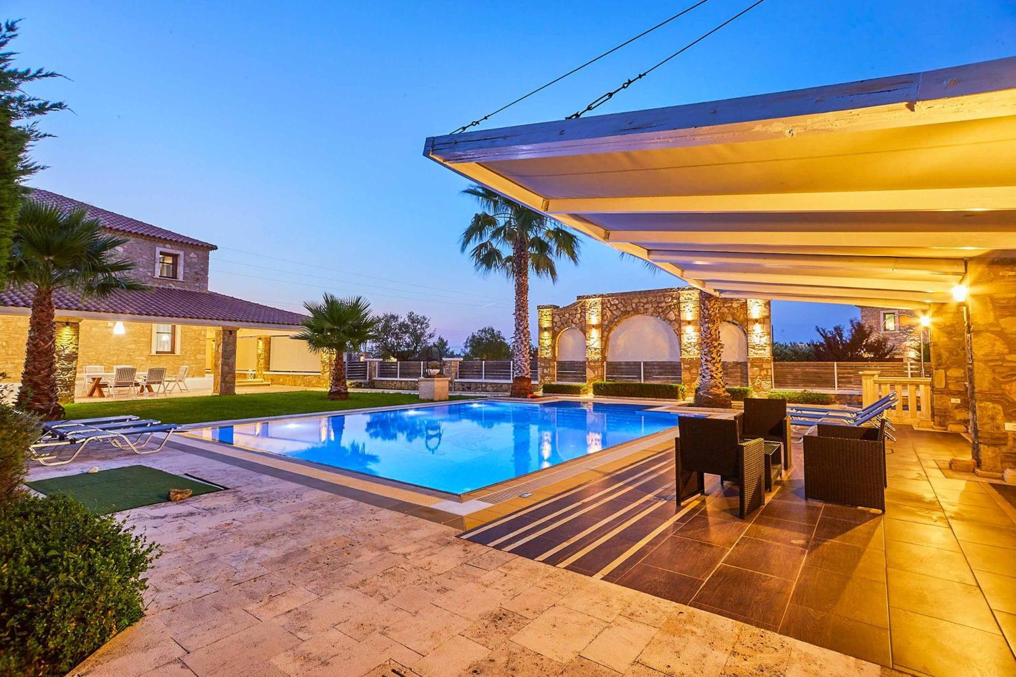 Villa St Dennis Makris Gialos  Exterior photo