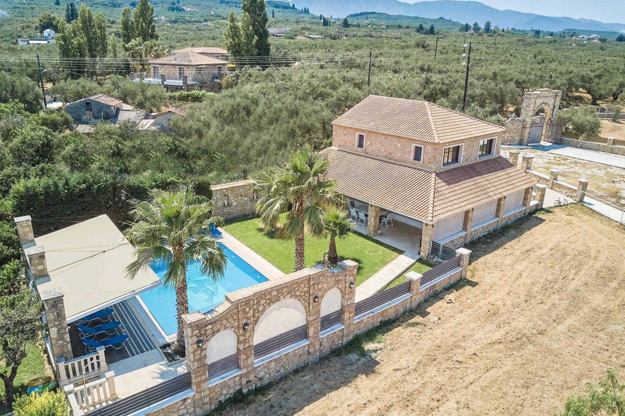 Villa St Dennis Makris Gialos  Exterior photo